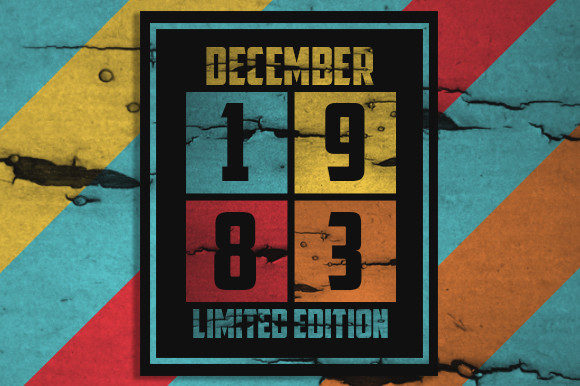 Retro December 1983 Limited Edition