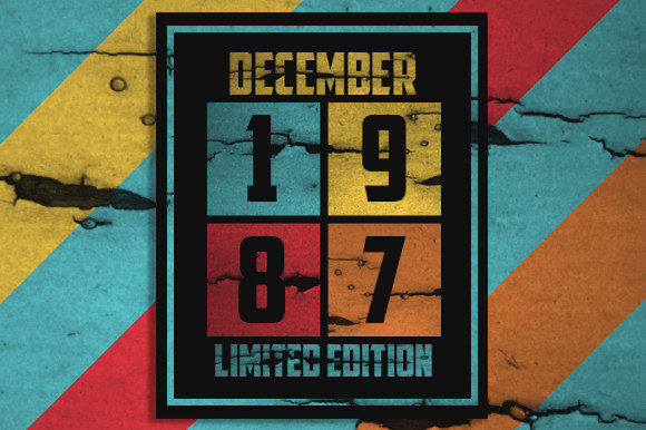 Retro December 1987 Limited Edition