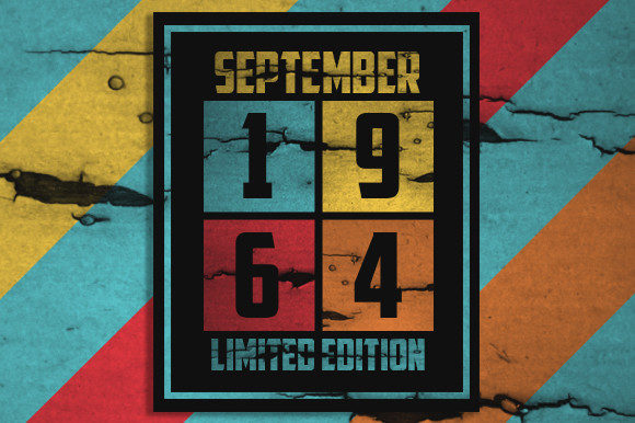 Retro September 1964 Limited Edition