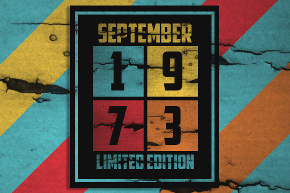 Retro September 1973 Limited Edition