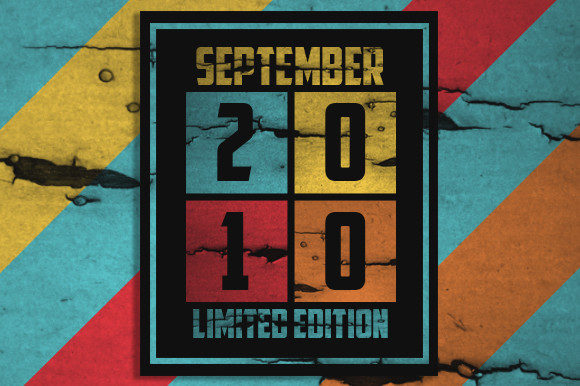 Retro September 2010 Limited Edition